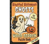 Haunted Halloween Ghosts Word Search Puzzle Book: Word Searches with Easy to Read Print about Spirits, Haunted Houses, and Halloween Night Frights | ... for Vacations, Holidays, and Leisure Time