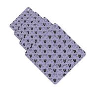 Haunted Mansion Lot de 4 cartes désodorisantes à suspendre pour chambre à coucher, armoire, voiture, tablettes d'aromathérapie pour homme et femme