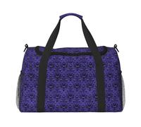 Haunted Mansion Print Sac de voyage pour usage quotidien Grande capacité Sac de voyage élégant Sac fonctionnel, noir, One Size