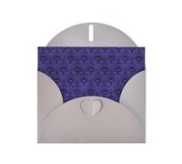 Haunted Mansion Printing Holiday Love Buckle Papier nacré en vrac avec enveloppes Cartes de vœux Inscription Thinking of You 10,2 x 15,2 cm