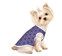 Haunted Mansion T-shirt sans manches imprimé pour animal de compagnie Mode Intérieur Extérieur Vêtements quotidiens Débardeur de fête