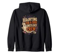 Haunting for A Cure Oncology Infirmière fantôme Halloween Sweat à Capuche