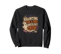 Haunting for A Cure Oncology Infirmière fantôme Halloween Sweatshirt