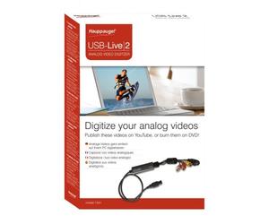 Hauppauge Win TV USB Live-2 Carte d'acquisition numérique Noir