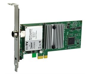 Hauppauge WinTV-quadHD - 01607 - Carte PCI-Express HD, Compatible DVB-T/T2 et DVB-C, Regarder ou d'enregistrer jusqu'à Quatre chaînes TV simultanément. Compatible avec Windows 11, 10, 8 et 7.