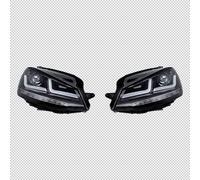 Hauptscheiwerfer-Set LED OSRAM Ledriving Noir pour Golf VII +200% Clair