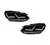 Hauptscheiwerfer-Set LED OSRAM Ledriving Xenarc Noir pour Golf VI +70% Clair