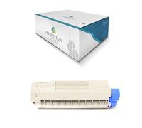 HAUPTSTADT TONER Cartouche de toner compatible avec Oki C5600 C5700, remplace 43381907 Cyan