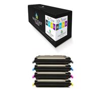 HAUPTSTADT TONER DarkSerie Lot de 10 toners compatibles avec HP Color Laserjet CP3505 Remplace Q6470A-Q7583A 503A 501A