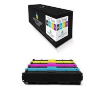 HAUPTSTADT TONER DarkSerie Lot de 10 toners compatibles avec HP Laserjet Pro CM1411 CM1412 CM1413 CM1415 CM1416 CM1417 CM1418 Remplace CE320A-23A 128A