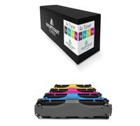 HAUPTSTADT TONER DarkSerie Lot de 4 toners compatibles avec HP Color Laserjet M476dw M476nw M476dn remplace CF380X-83A 312A 312X