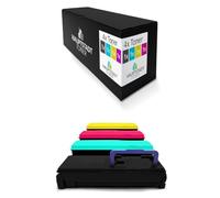 HAUPTSTADT TONER DarkSerie Lot de 4 toners compatibles avec Kyocera FS-C5400DN Remplace les cartouches d'encre TK-570