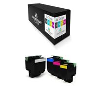 HAUPTSTADT TONER DarkSerie Lot de 4 toners compatibles avec Lexmark C540 C543 C544 C546 remplace 0C540H1