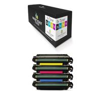 HAUPTSTADT TONER DarkSerie Lot de 5 toners compatibles avec HP Color Laserjet Enterprise M680, remplace CF320X-03A 653A 653X