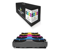 HAUPTSTADT TONER DarkSerie Lot de 5 toners compatibles avec HP Color Laserjet M476dw M476nw M476dn remplace CF380X-83A 312A 312X