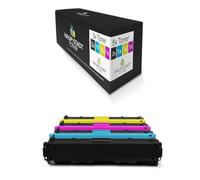 HAUPTSTADT TONER DarkSerie Lot de 5 toners compatibles avec HP Laserjet Pro 200 Color M251 M276, remplace CF210X-13A 131X 131A