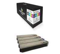 HAUPTSTADT TONER DarkSerie Lot de 5 toners compatibles avec Kyocera FS-C5015N Remplace TK-520 Noir/Bleu/Rouge/Jaune