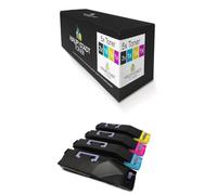 HAUPTSTADT TONER DarkSerie Lot de 5 toners compatibles avec Kyocera TASKalfa 400ci 500ci 552ci Remplace TK-855 Noir/Bleu/Rouge/Jaune