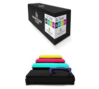 HAUPTSTADT TONER DarkSerie Lot de 8 cartouches de toner compatibles avec Kyocera FS-C5400DN remplace TK-570 Noir/bleu/rouge/jaune