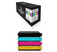 HAUPTSTADT TONER DarkSerie Lot de 8 toners compatibles avec Lexmark X560 Remplace le modèle 0X560H2 Noir/cyan/magenta/jaune