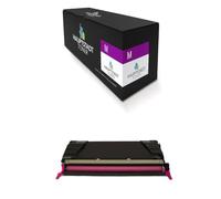 HAUPTSTADT TONER DarkSerie Toner compatible avec Lexmark C734 C736 Remplace 0C736H1MG Rouge Magenta