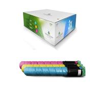 HAUPTSTADT TONER GreenSerie Lot de 3 toners compatibles avec Ricoh Aficio MPC2050 MPC2051 MPC2550 MPC2551 Remplace 842062-842064 TYPE-MPC2551 Couleur