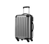 HAUPTSTADTKOFFER - Alex - Bagage à Main Cabine Valise Trolley 4 Roues, 55 cm, 42 litres, Argent