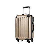 HAUPTSTADTKOFFER - Alex - Bagage à main cabine, Trolley rigide, 55 cm, 42 litres, Champagne