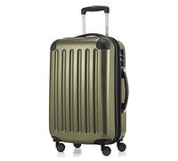 HAUPTSTADTKOFFER - ALEX - Bagage à main rigide, Valise cabine, 4 roues doubles, 55 cm, 42 litres, Avocat