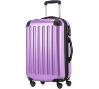 HAUPTSTADTKOFFER Alex - Bagage à main valise rigide avion extensible trolley cabine Carry-On Hand Luggage Hardcase, 4 roulettes, 55 cm, 42 L,Lilas