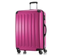 HAUPTSTADTKOFFER - Alex - Bagage Rigide extensible, Valise Grande Taille, Trolley avec 4 Roues multidirectionnelles, TSA, 75 cm, 119 litres, Magenta