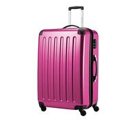 HAUPTSTADTKOFFER - Alex - Bagage Rigide Valise Grande Taille, Trolley avec 4 Roues multidirectionnelles, 75 cm, 119 litres, Magenta