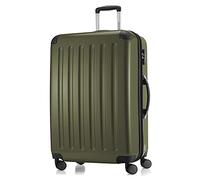 HAUPTSTADTKOFFER - ALEX - Bagage soute, Valise rigide, 4 doubles roues, 75 cm,119 litres, Avocat