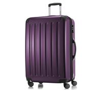 HAUPTSTADTKOFFER Alex - Grande valise rigide, serrure TSA, 4 roulettes, 75 cm, 119 litres, Aubergine