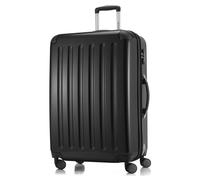 HAUPTSTADTKOFFER Alex - Grande valise rigide, serrure TSA, 4 roulettes, 75 cm, 119 litres, Noir
