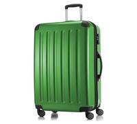 HAUPTSTADTKOFFER Alex - Grande valise rigide, serrure TSA, 4 roulettes, 75 cm, 119 litres, Vert