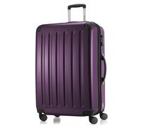 HAUPTSTADTKOFFER - Alex - Großer Hartschalen-Koffer Koffer Trolley Rollkoffer Reisekoffer, 75 cm, 119 Liter,Aubergine