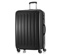 HAUPTSTADTKOFFER - Alex - Großer Hartschalen-Koffer Koffer Trolley Rollkoffer Reisekoffer, 75 cm, 119 Liter,Schwarz