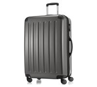 HAUPTSTADTKOFFER - Alex - Großer Hartschalen-Koffer Koffer Trolley Rollkoffer Reisekoffer, 75 cm, 119 Liter,Titan