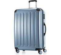 HAUPTSTADTKOFFER - Alex - Großer Hartschalen-Koffer mit Rollen Trolley XL Rollkoffer Dehnfalte Reisekoffer 120L, TSA-Schloss,Pool blau
