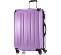 HAUPTSTADTKOFFER - Alex - Großer Hartschalen-Koffer mit Rollen Trolley XL Rollkoffer Dehnfalte Reisekoffer 120L, TSA-Schloss,Flieder