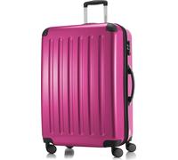 HAUPTSTADTKOFFER - Alex - Großer Hartschalen-Koffer mit Rollen Trolley XL Rollkoffer Dehnfalte Reisekoffer 120L, TSA-SchlossMagenta