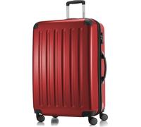 HAUPTSTADTKOFFER - Alex - Großer Hartschalen-Koffer mit Rollen Trolley XL Rollkoffer Dehnfalte Reisekoffer 120L, TSA-Schloss,Rot