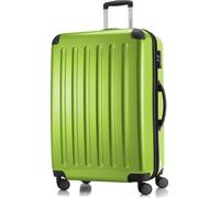 HAUPTSTADTKOFFER - Alex - Großer Hartschalen-Koffer mit Rollen Trolley XL Rollkoffer Dehnfalte Reisekoffer 120L, TSA-Schloss,Apfelgruen