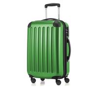 HAUPTSTADTKOFFER - Alex - Handgepäck Koffer für jede Airline, 4 Rollen, 15% mehr Volumen , 55 cm, max. 42 Liter,Grün