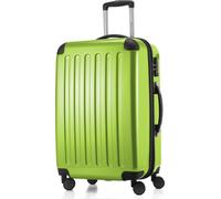 HAUPTSTADTKOFFER - Alex - Valise à coque dure avec extension Valise de voyage Hardcase Check-In Luggage 15-20 kg, expandable Trolley glossy 65 cm, 74 LApfelgrün