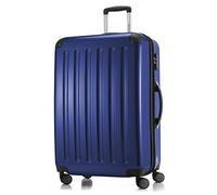 HAUPTSTADTKOFFER - Alex - Valise à coque dure Bleu foncé Brillant, TSA, 75 cm, 119 litres