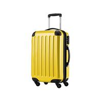 Hauptstadtkoffer Alex Valise Cabine 55x38x23 cm, 42 L, Serrure à Combinaison, Trolley Rigide Extensible PC/ABS, 3,2 kg, 4 Doubles Roues, Jaune