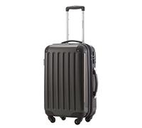 HAUPTSTADTKOFFER - Alex - Bagage à Main Cabine Valise Trolley 4 Roues, TSA, 55 cm, 42 litres, Graphite