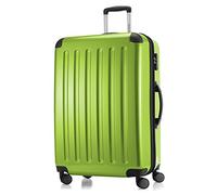 HAUPTSTADTKOFFER - ALEX - Bagage soute, Valise rigide, 4 doubles roues, 75 cm,119 litres, Pomme verte
